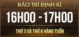 BẢO TRÌ ĐỊNH KỲ NGÀY 27/08/2024